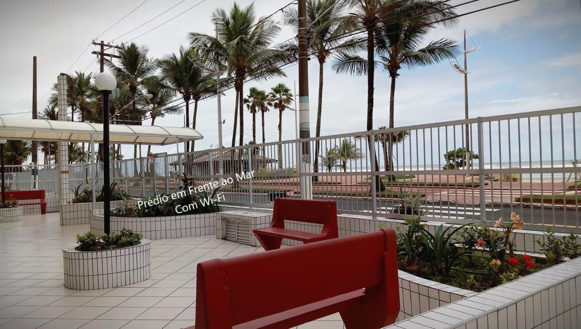 Predio Em Frente Ao Mar Apartment Praia Grande  Luaran gambar