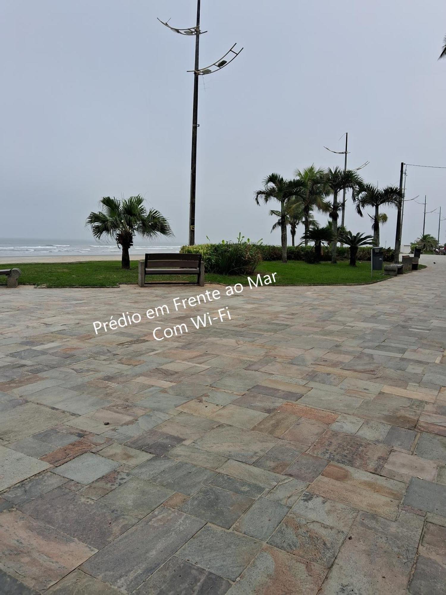 Predio Em Frente Ao Mar Apartment Praia Grande  Luaran gambar