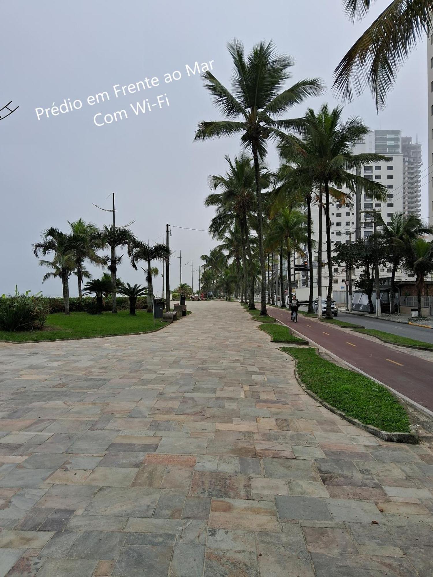 Predio Em Frente Ao Mar Apartment Praia Grande  Luaran gambar