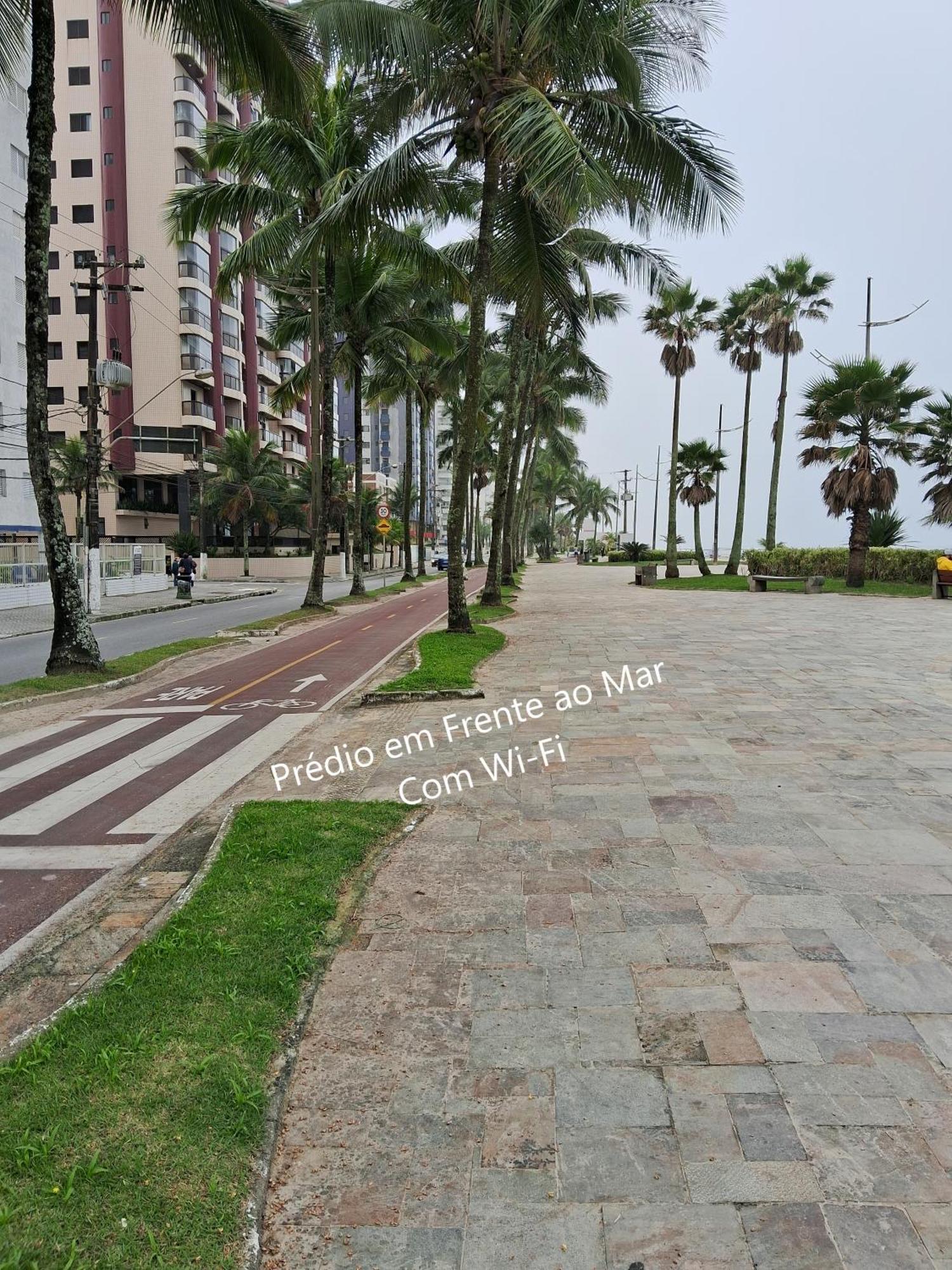 Predio Em Frente Ao Mar Apartment Praia Grande  Luaran gambar