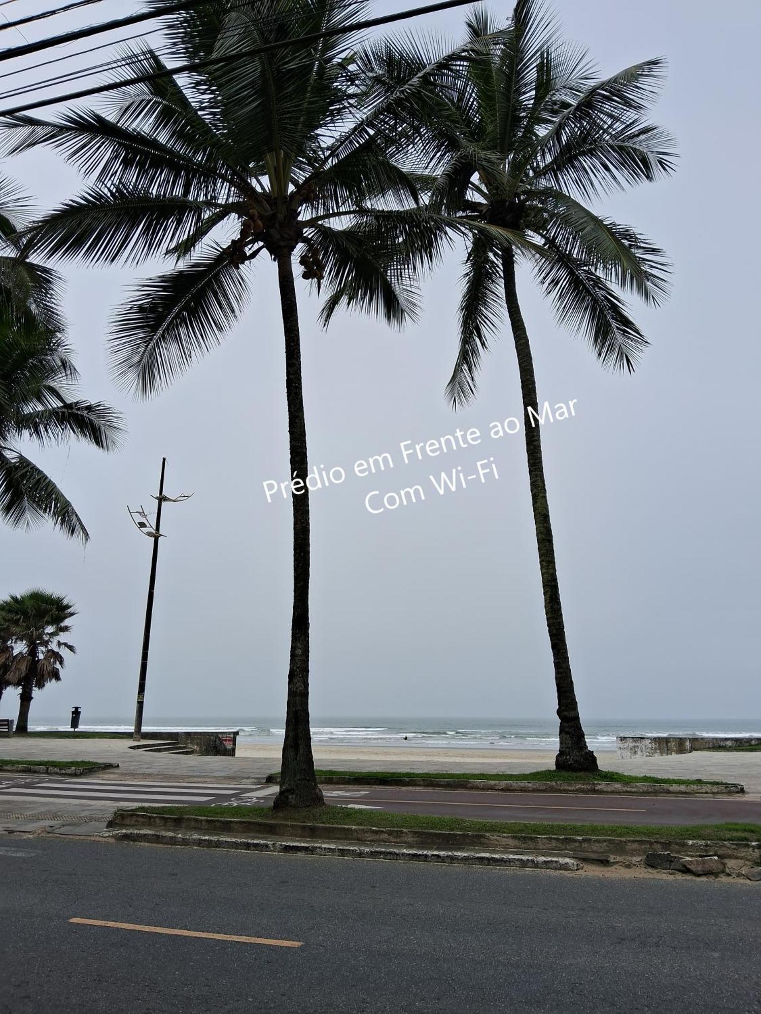 Predio Em Frente Ao Mar Apartment Praia Grande  Luaran gambar